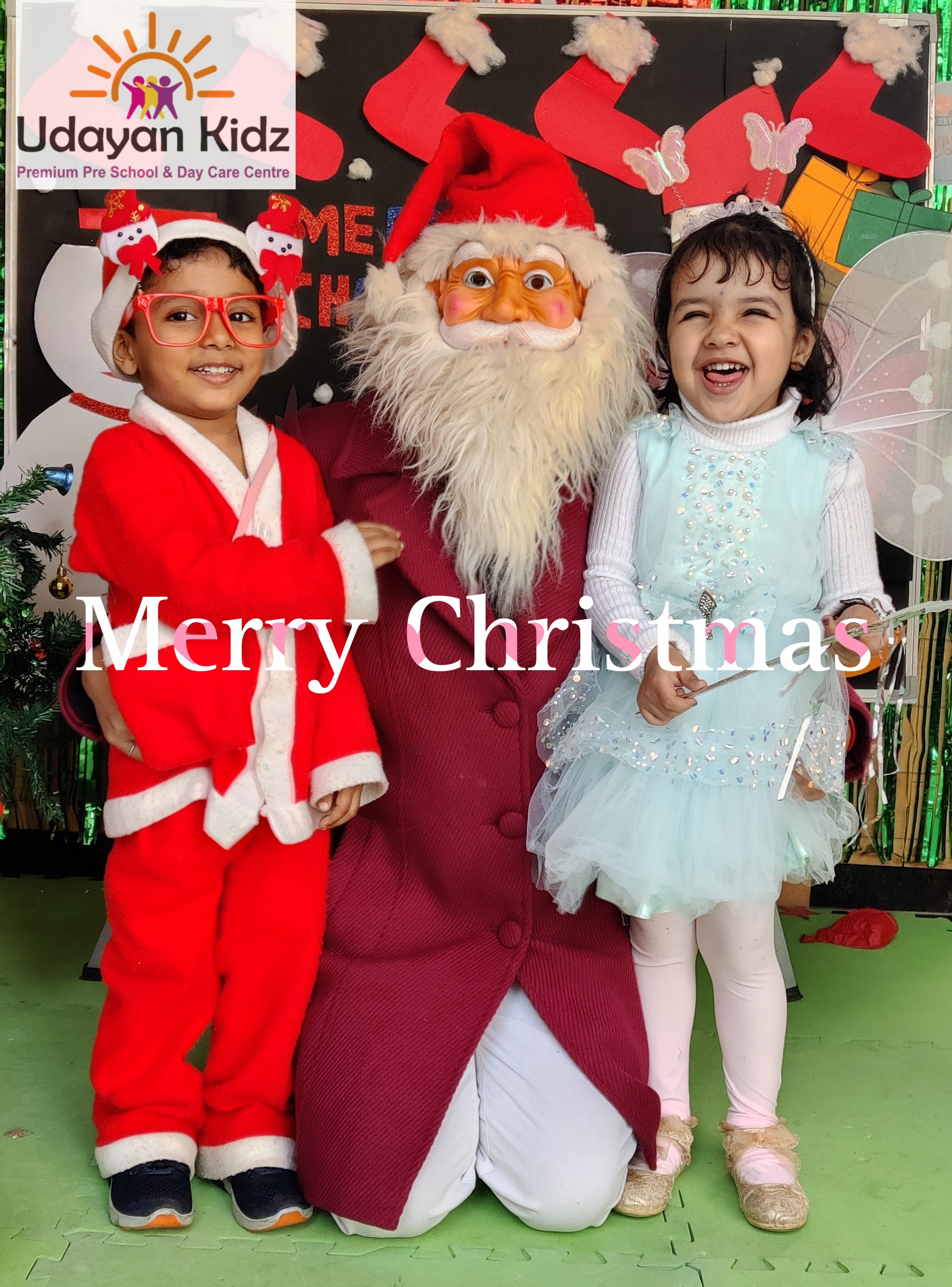 Christmas Celebration At Udayan Kidz Gurugram