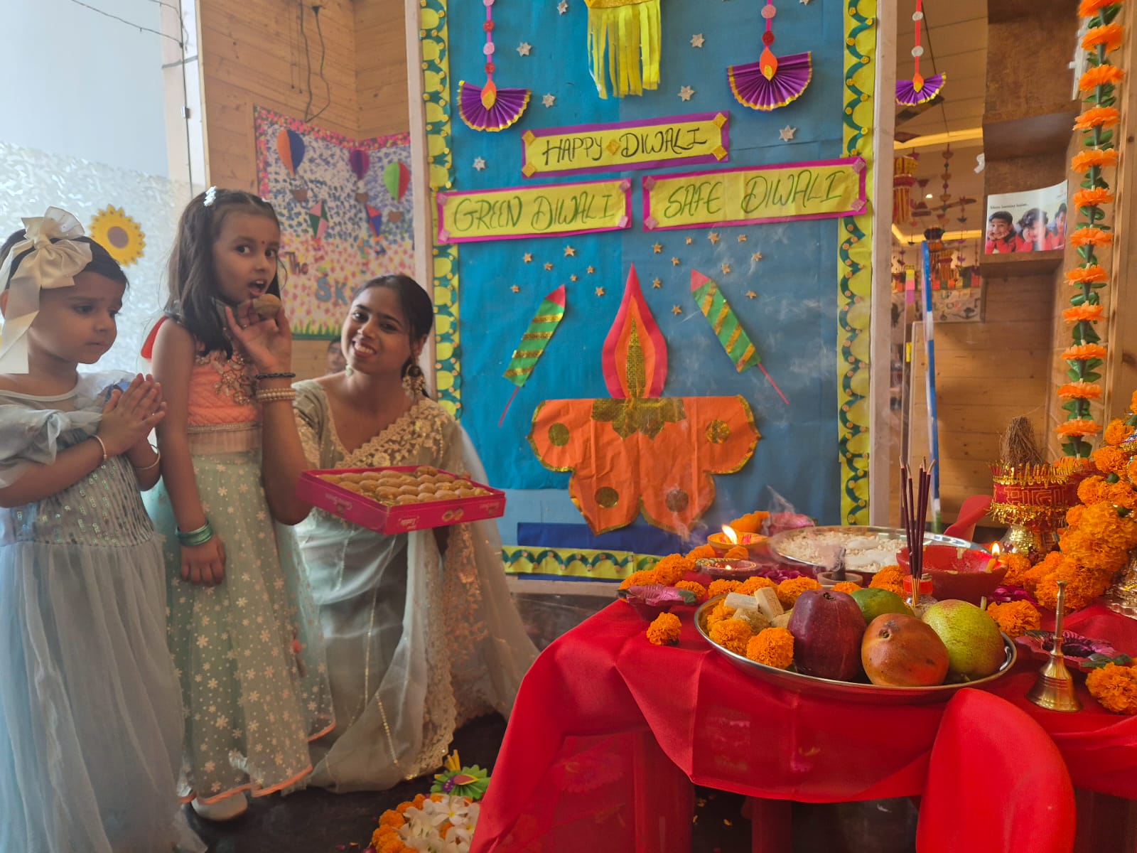 DIWALI CELEBRATION AT UK GURUGRAM SEC 108