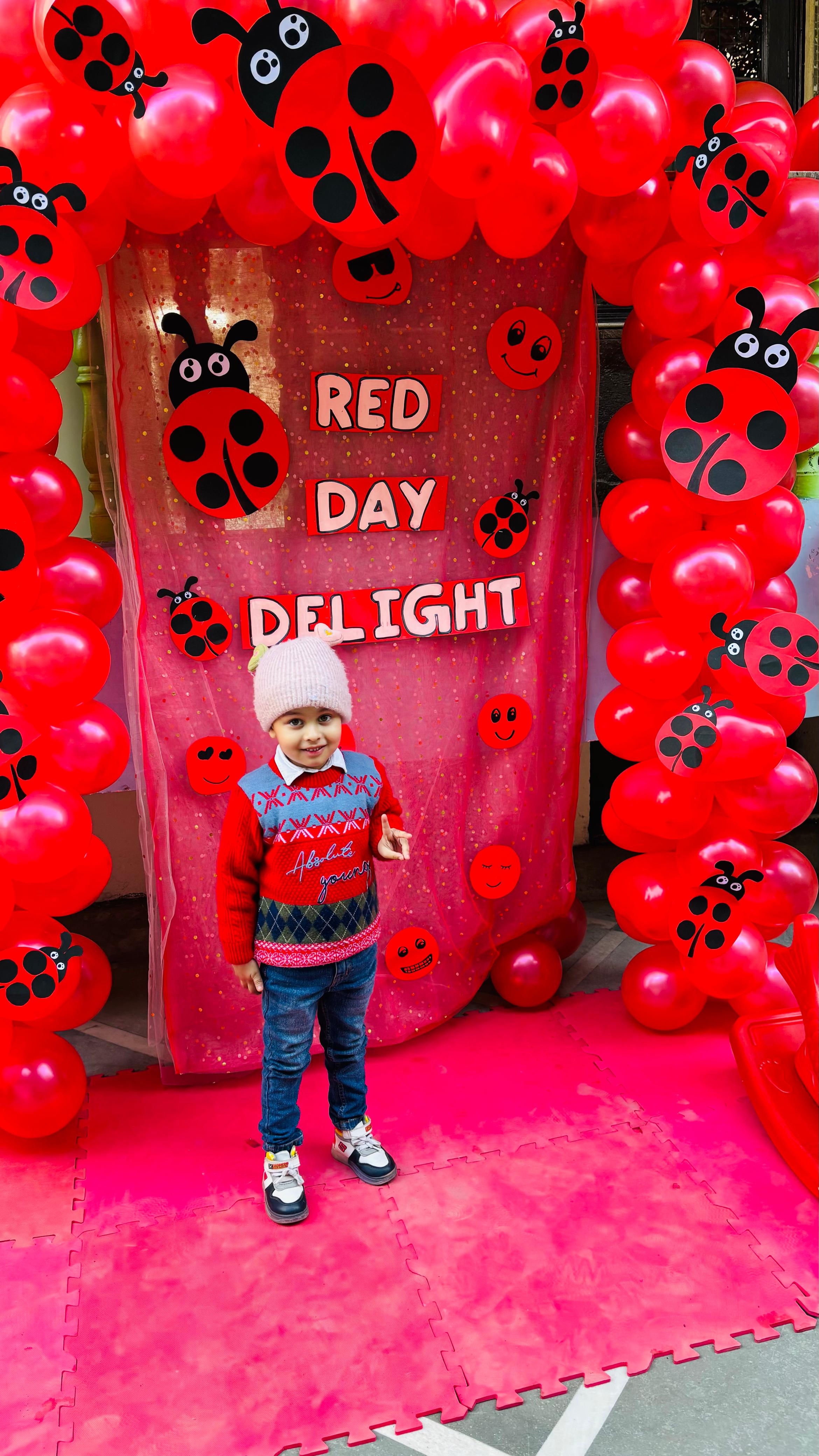 UK 13 Red Day Delight Celebration in Kindergarten!