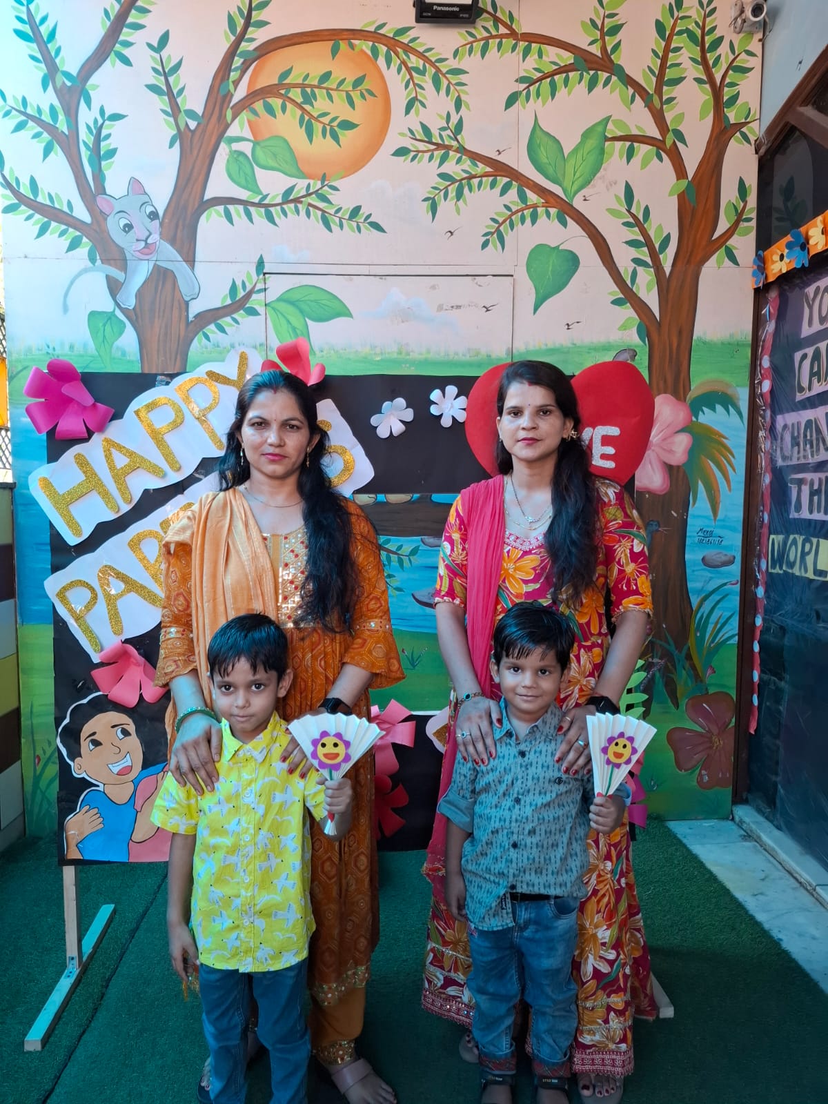 Happy Parent's day celebration at Udayan kidz
