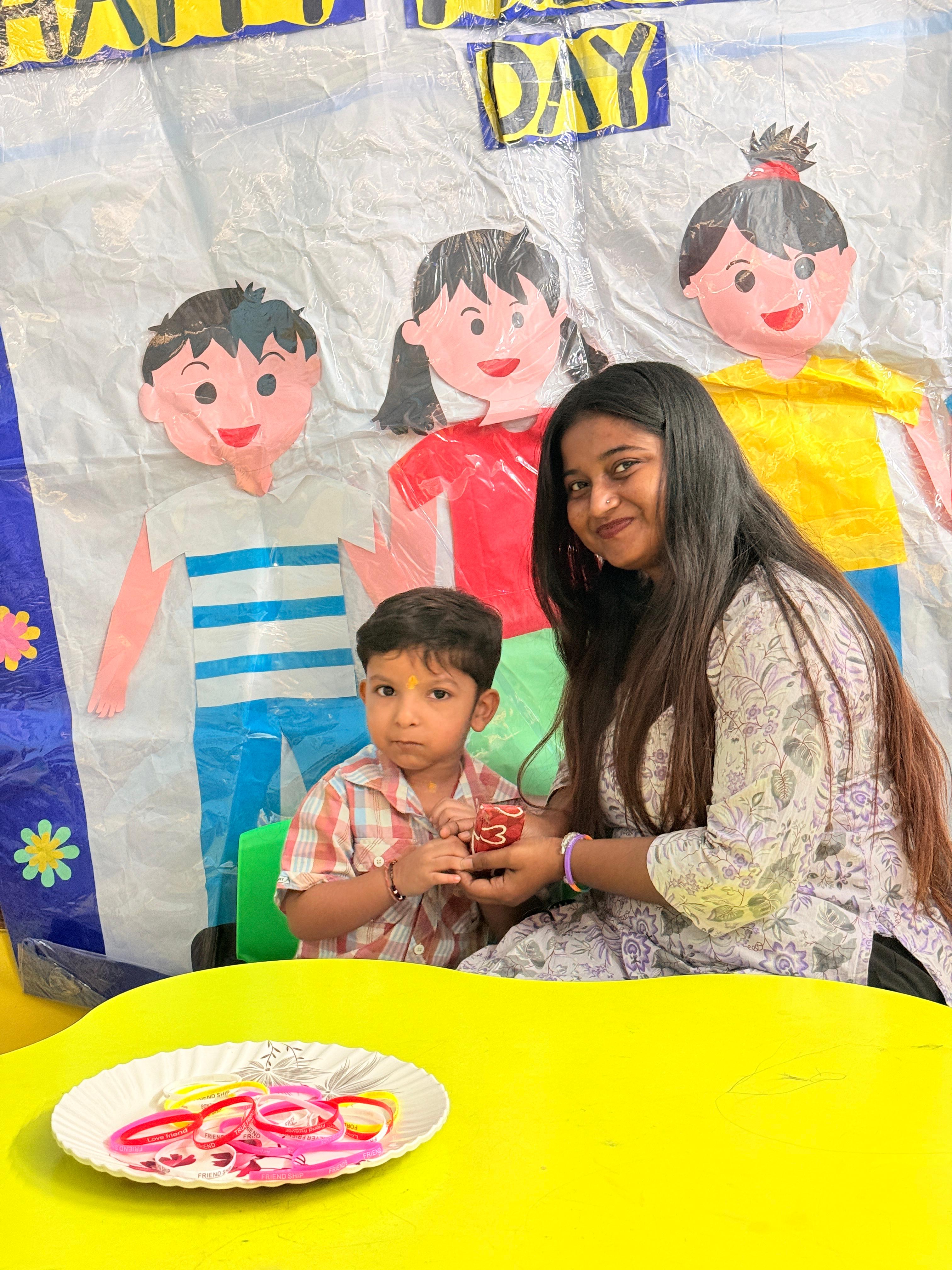 Friendship day celebration at Udayan kidz sec-08