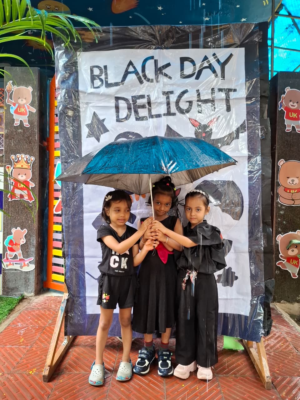 Black day delight celebration at Udayan kidz sec-08