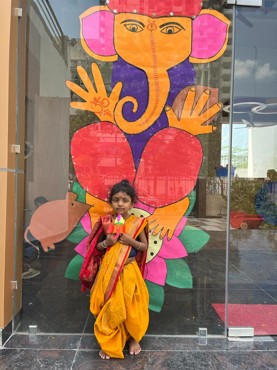 Ganesh Chaturthi Celebration at Udayan Kidz Gurugram