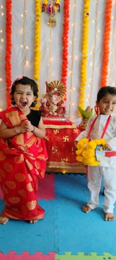Ganesh Chaturthi Celebration at Udayan Kidz Gurugram