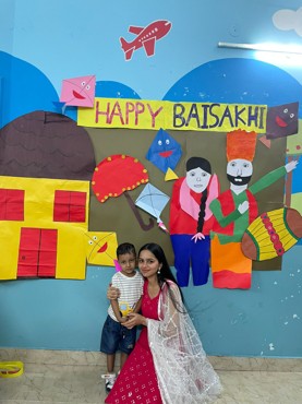 Baisakhi celebration @ Udayan kidz Dwarka sector 8