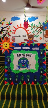 EARTH DAY  CELEBRATION  AT  UDAYAN KIDZ ASHIYANA NAGAR ,PATNA.