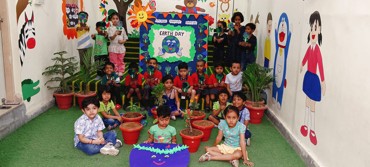 EARTH DAY  CELEBRATION  AT  UDAYAN KIDZ ASHIYANA NAGAR ,PATNA.