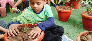 EARTH DAY  CELEBRATION  AT  UDAYAN KIDZ ASHIYANA NAGAR ,PATNA.