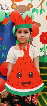 WATERMELON DAY   CELEBRATION AT UDAYAN KIDZ , ASHIYANA NAGAR , PATNA