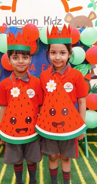 WATERMELON DAY   CELEBRATION AT UDAYAN KIDZ , ASHIYANA NAGAR , PATNA