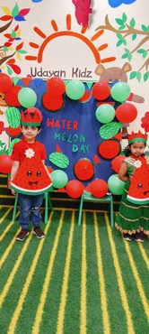 WATERMELON DAY   CELEBRATION AT UDAYAN KIDZ , ASHIYANA NAGAR , PATNA