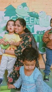 GREEN DAY DELIGHT AT UDAYAN KIDZ, GURUGRAM