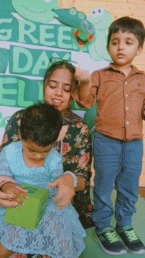 GREEN DAY DELIGHT AT UDAYAN KIDZ, GURUGRAM