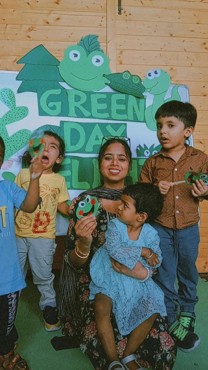 GREEN DAY DELIGHT AT UDAYAN KIDZ, GURUGRAM