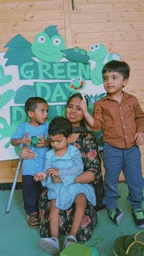 GREEN DAY DELIGHT AT UDAYAN KIDZ, GURUGRAM