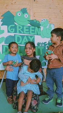 GREEN DAY DELIGHT AT UDAYAN KIDZ, GURUGRAM