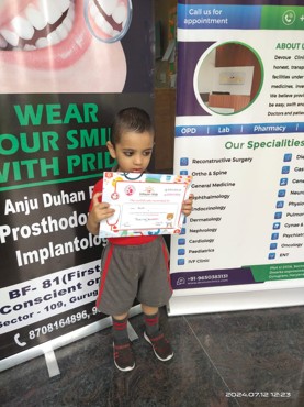 DENTAL HEALTH CHECK UP CAMP AT UDAYAN KIDZ GURUGRAM