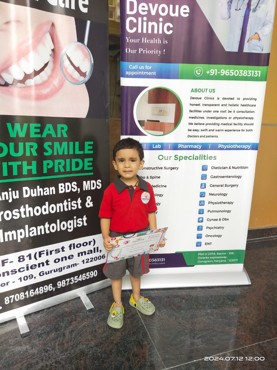 DENTAL HEALTH CHECK UP CAMP AT UDAYAN KIDZ GURUGRAM