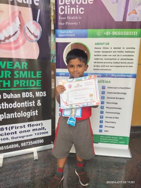 DENTAL HEALTH CHECK UP CAMP AT UDAYAN KIDZ GURUGRAM