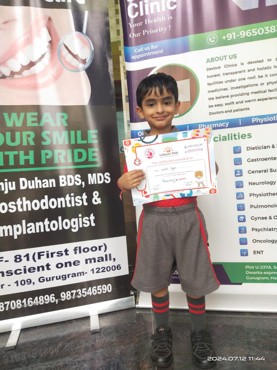 DENTAL HEALTH CHECK UP CAMP AT UDAYAN KIDZ GURUGRAM