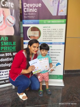 DENTAL HEALTH CHECK UP CAMP AT UDAYAN KIDZ GURUGRAM