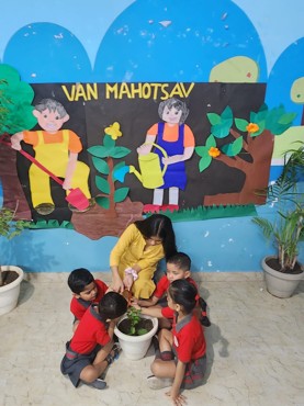 Van Mahotsav Celebration at udayan kidz dwarka sector 8