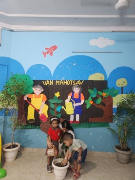 Van Mahotsav Celebration at udayan kidz dwarka sector 8