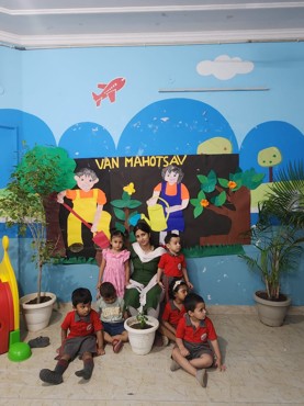 Van Mahotsav Celebration at udayan kidz dwarka sector 8