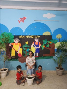 Van Mahotsav Celebration at udayan kidz dwarka sector 8