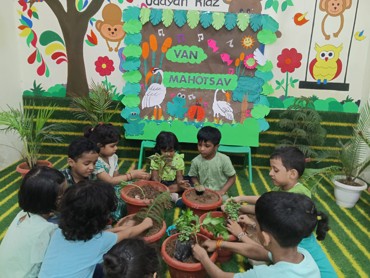 VAN MAHOTSAV      AT UDAYAN KIDZ ASHIAYAN NAGAR PATNA