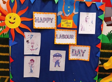 LABOUR DAY CELEBRATION  AT  UDAYAN KIDZ ASHIYANA NAGAR PATNA