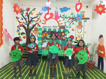 VAN MAHOTSAV      AT UDAYAN KIDZ ASHIAYAN NAGAR PATNA