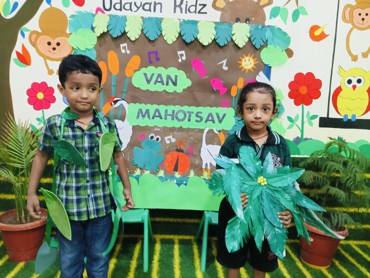 VAN MAHOTSAV      AT UDAYAN KIDZ ASHIAYAN NAGAR PATNA