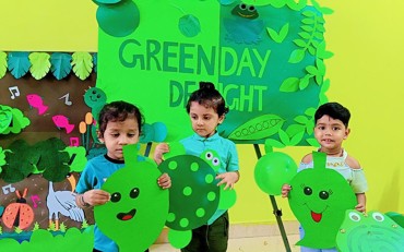 GREEN DAY DELIGHT AT UDAYAN KIDZ ASHIYANA NAGAR PATNA