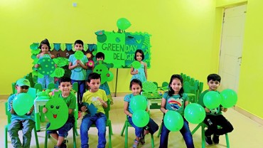 GREEN DAY DELIGHT AT UDAYAN KIDZ ASHIYANA NAGAR PATNA