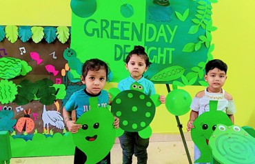 GREEN DAY DELIGHT AT UDAYAN KIDZ ASHIYANA NAGAR PATNA