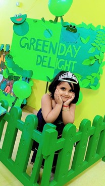 GREEN DAY DELIGHT AT UDAYAN KIDZ ASHIYANA NAGAR PATNA