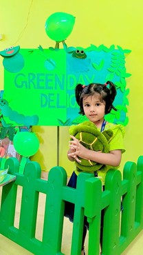 GREEN DAY DELIGHT AT UDAYAN KIDZ ASHIYANA NAGAR PATNA