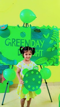 GREEN DAY DELIGHT AT UDAYAN KIDZ ASHIYANA NAGAR PATNA