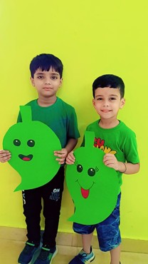 GREEN DAY DELIGHT AT UDAYAN KIDZ ASHIYANA NAGAR PATNA