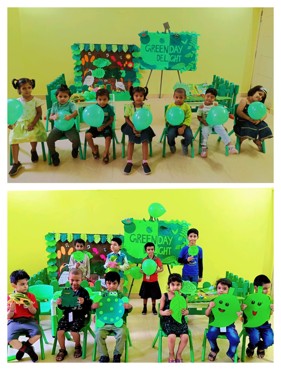 GREEN DAY DELIGHT AT UDAYAN KIDZ ASHIYANA NAGAR PATNA