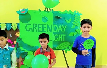 GREEN DAY DELIGHT AT UDAYAN KIDZ ASHIYANA NAGAR PATNA