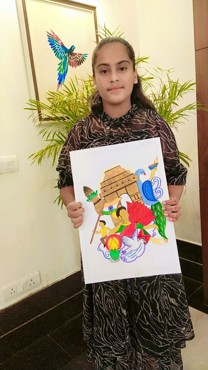 PAINTING CONTEST AT GREEN GURGAON BY UDAYAN KIDZ GURUGRAM