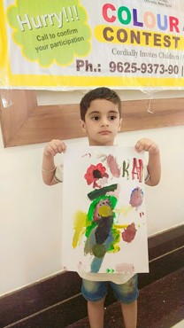 PAINTING CONTEST AT GREEN GURGAON BY UDAYAN KIDZ GURUGRAM