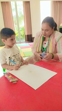 PAINTING CONTEST AT GREEN GURGAON BY UDAYAN KIDZ GURUGRAM