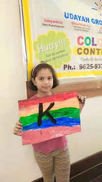 PAINTING CONTEST AT GREEN GURGAON BY UDAYAN KIDZ GURUGRAM