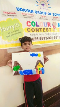 PAINTING CONTEST AT GREEN GURGAON BY UDAYAN KIDZ GURUGRAM