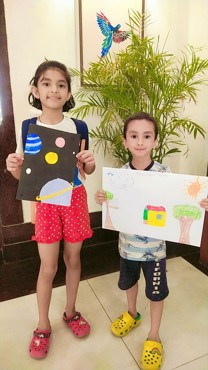 PAINTING CONTEST AT GREEN GURGAON BY UDAYAN KIDZ GURUGRAM