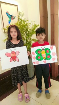 PAINTING CONTEST AT GREEN GURGAON BY UDAYAN KIDZ GURUGRAM