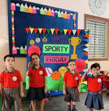 SPORTY FRIDAY  AT UDAYAN KIDZ ASHIYANA NAGAR PATNA